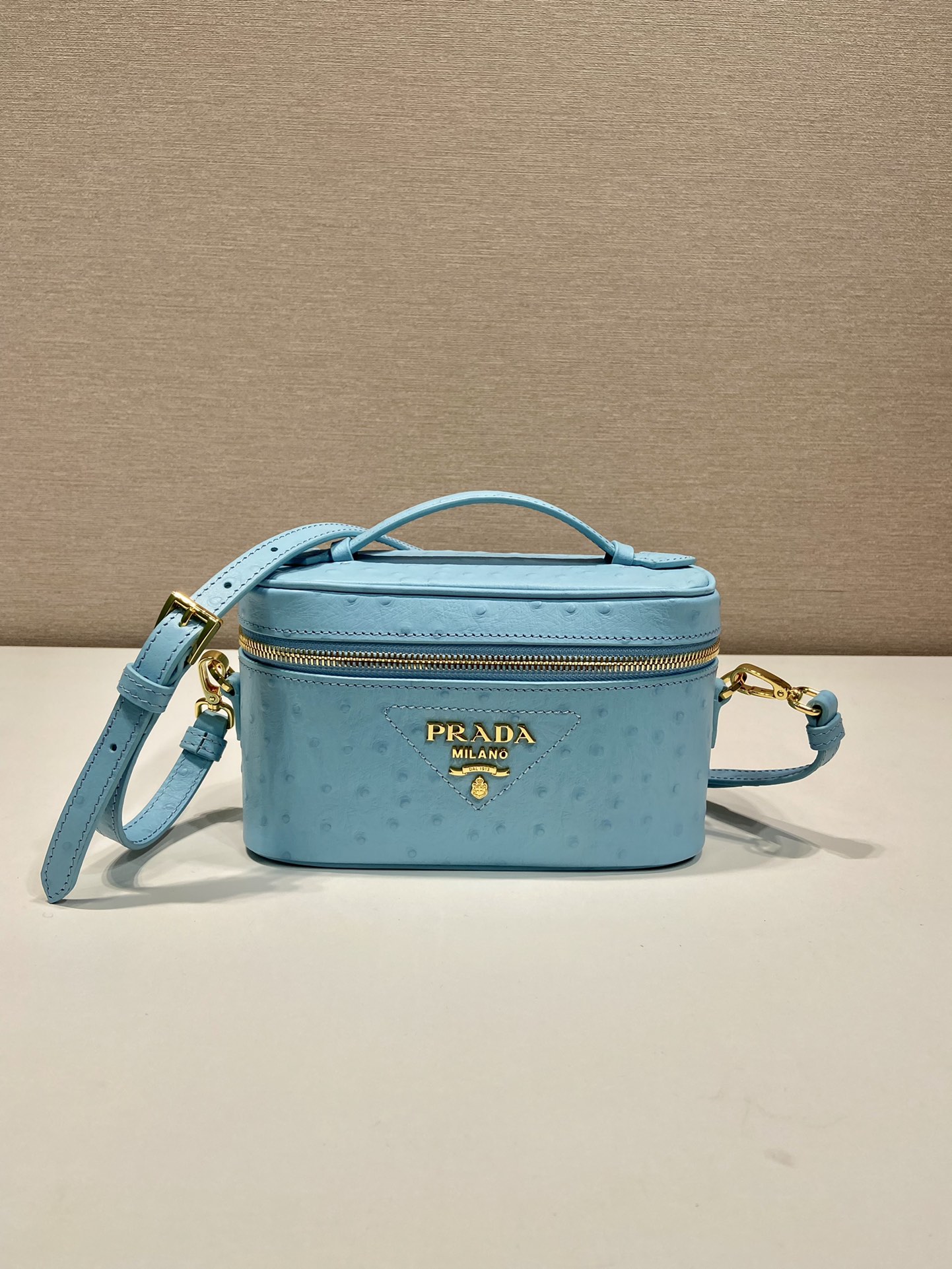 Pra*a leather mini-bag