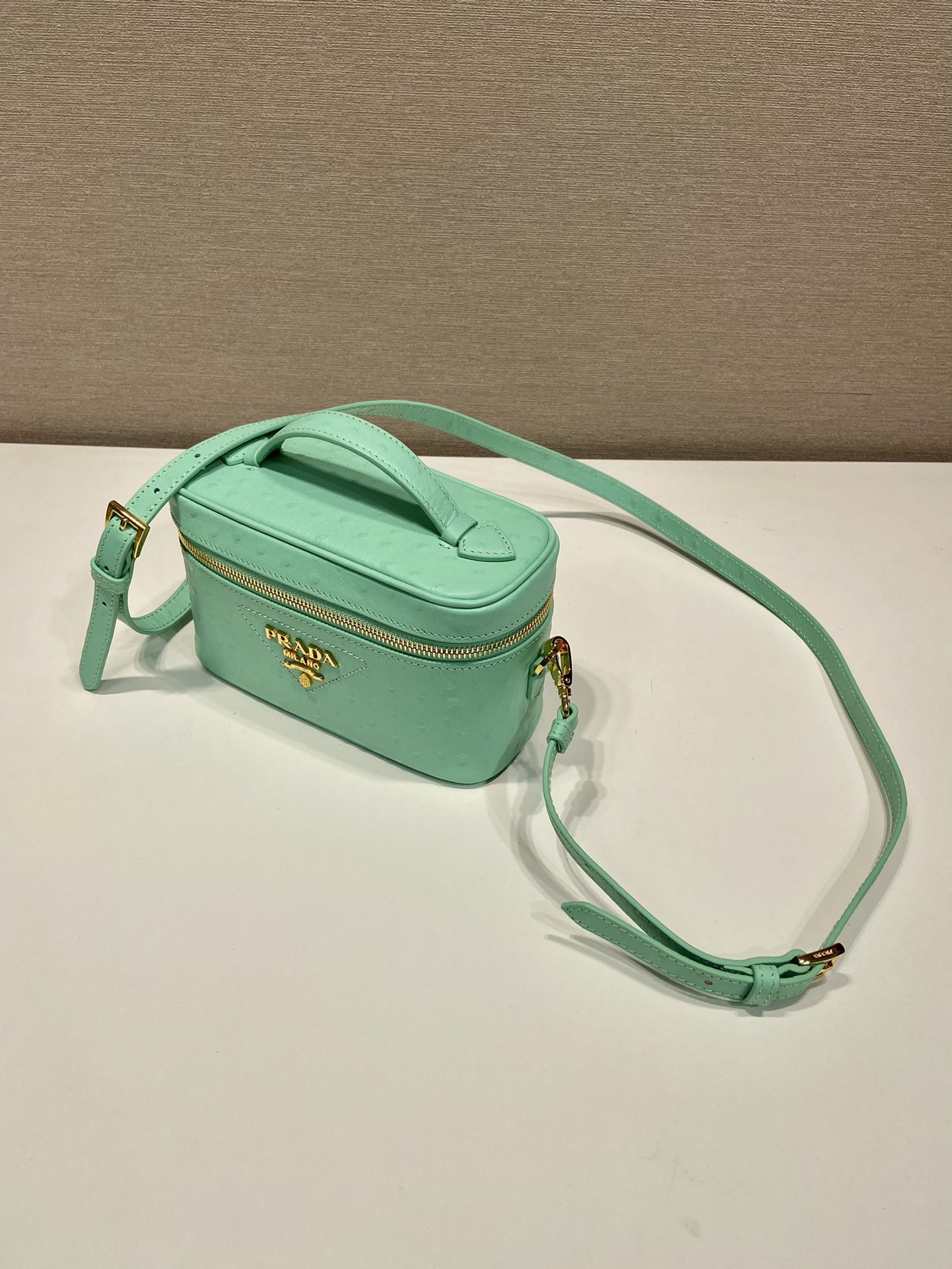 Pra*a leather mini-bag
