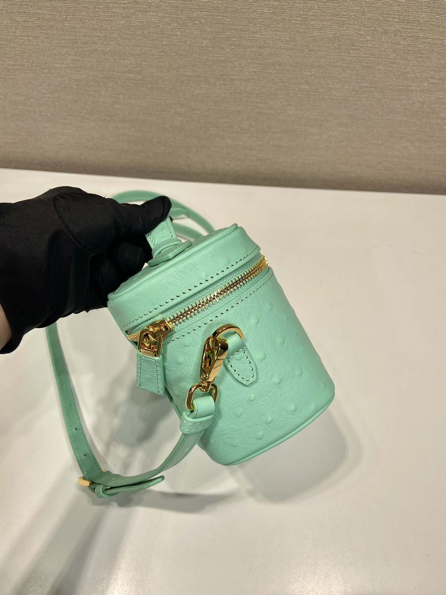 Pra*a leather mini-bag