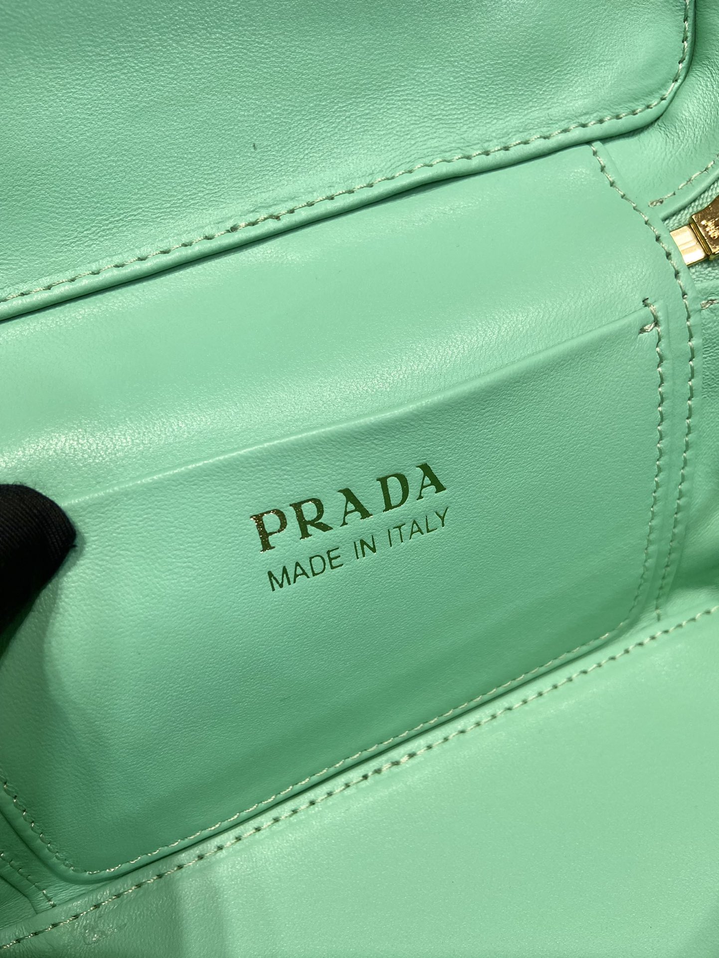 Pra*a leather mini-bag