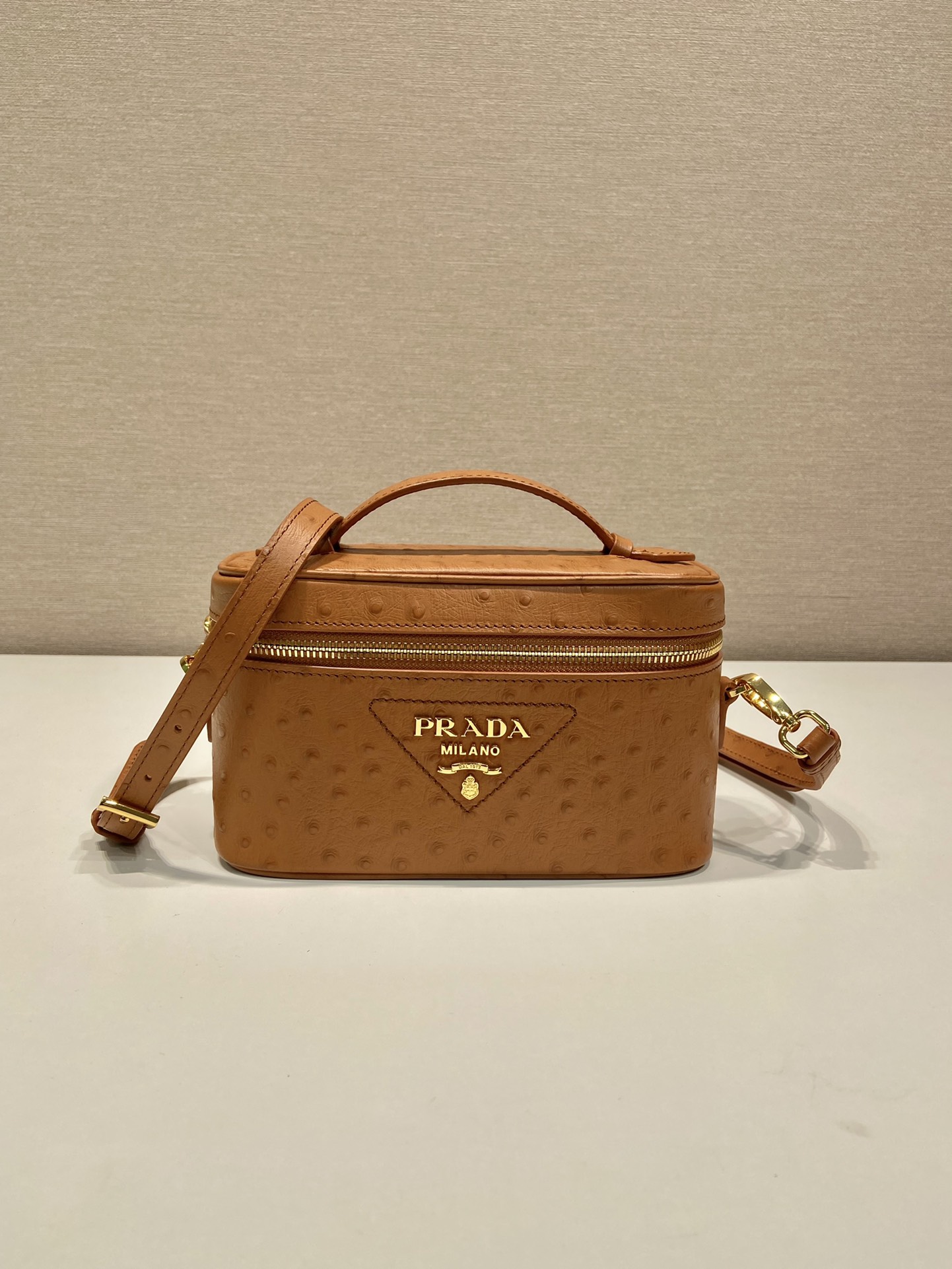 Pra*a leather mini-bag