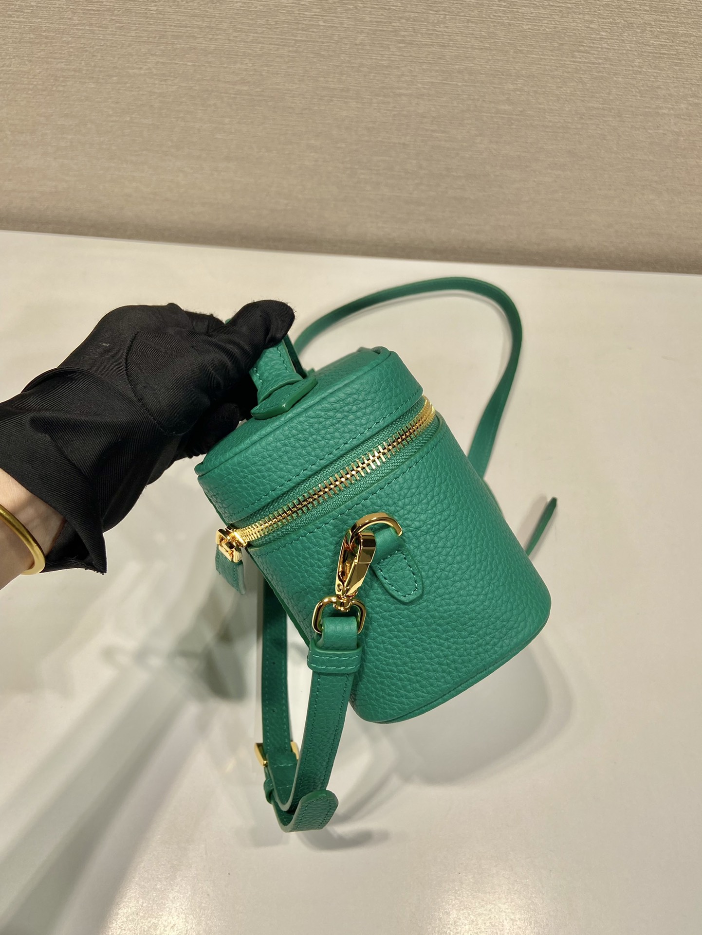 Pra*a leather mini-bag