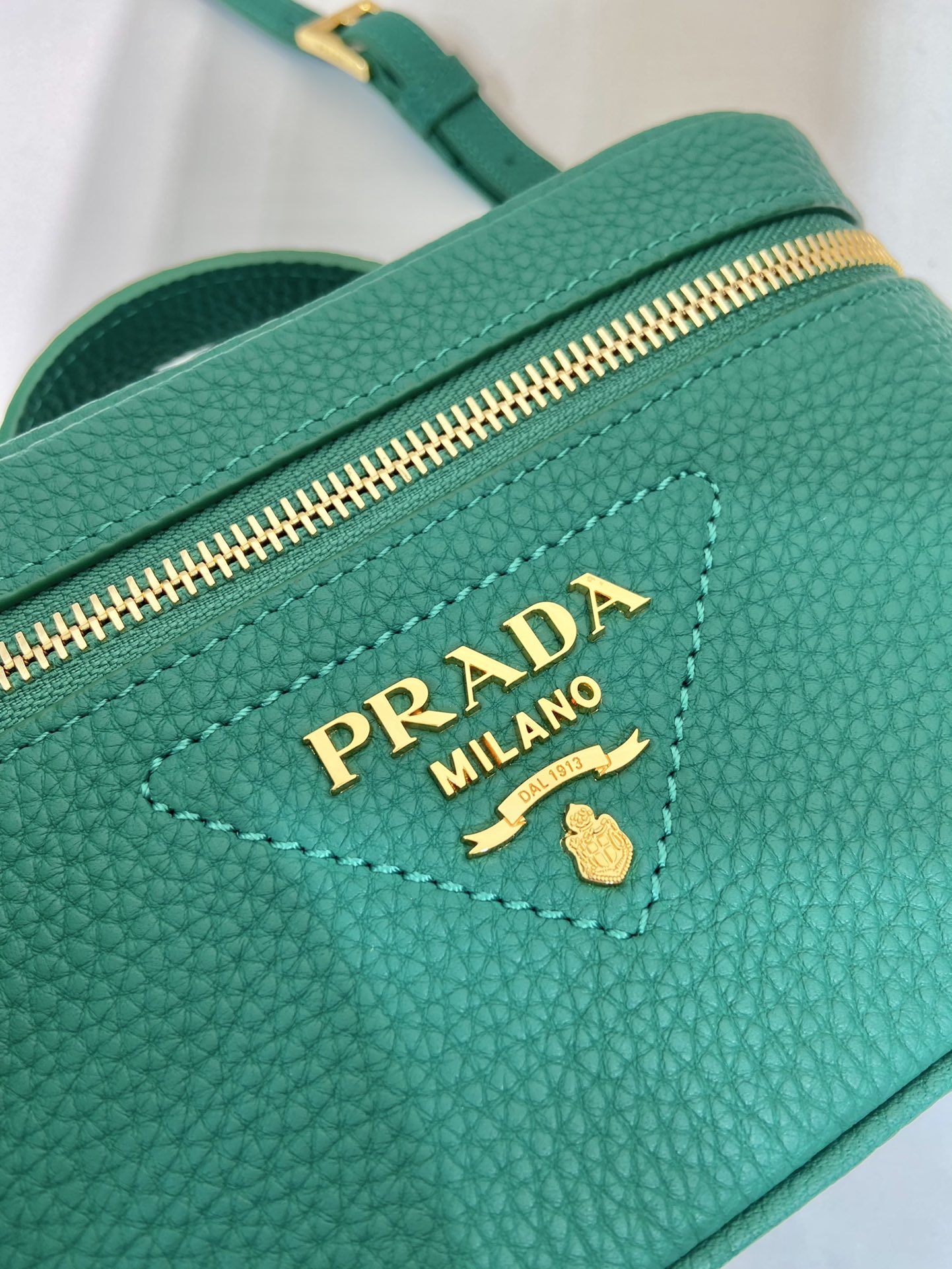 Pra*a leather mini-bag