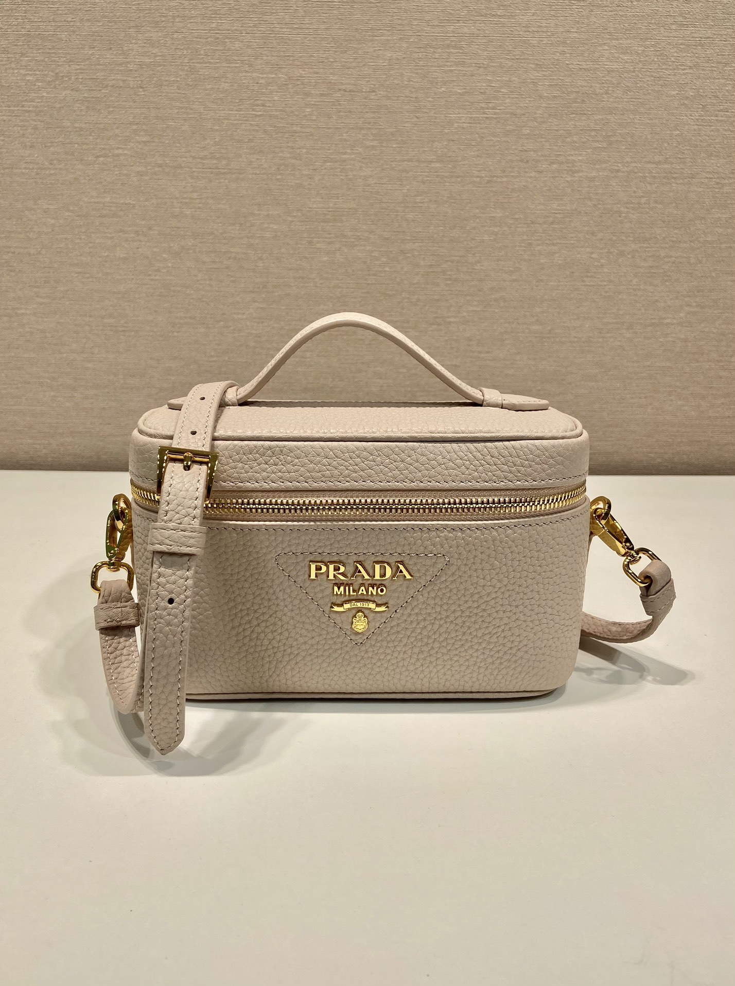 Pra*a leather mini-bag