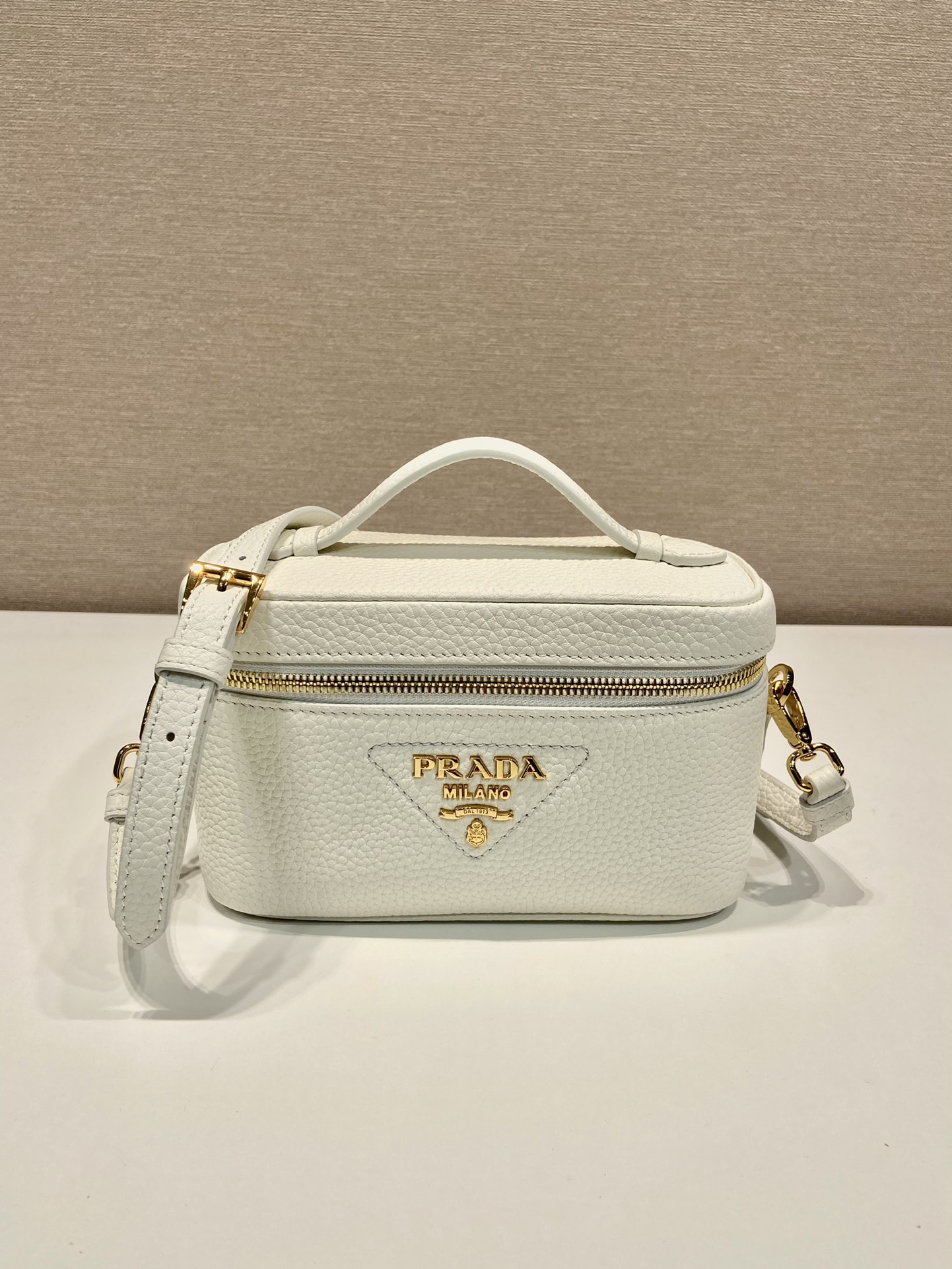 Pra*a leather mini-bag