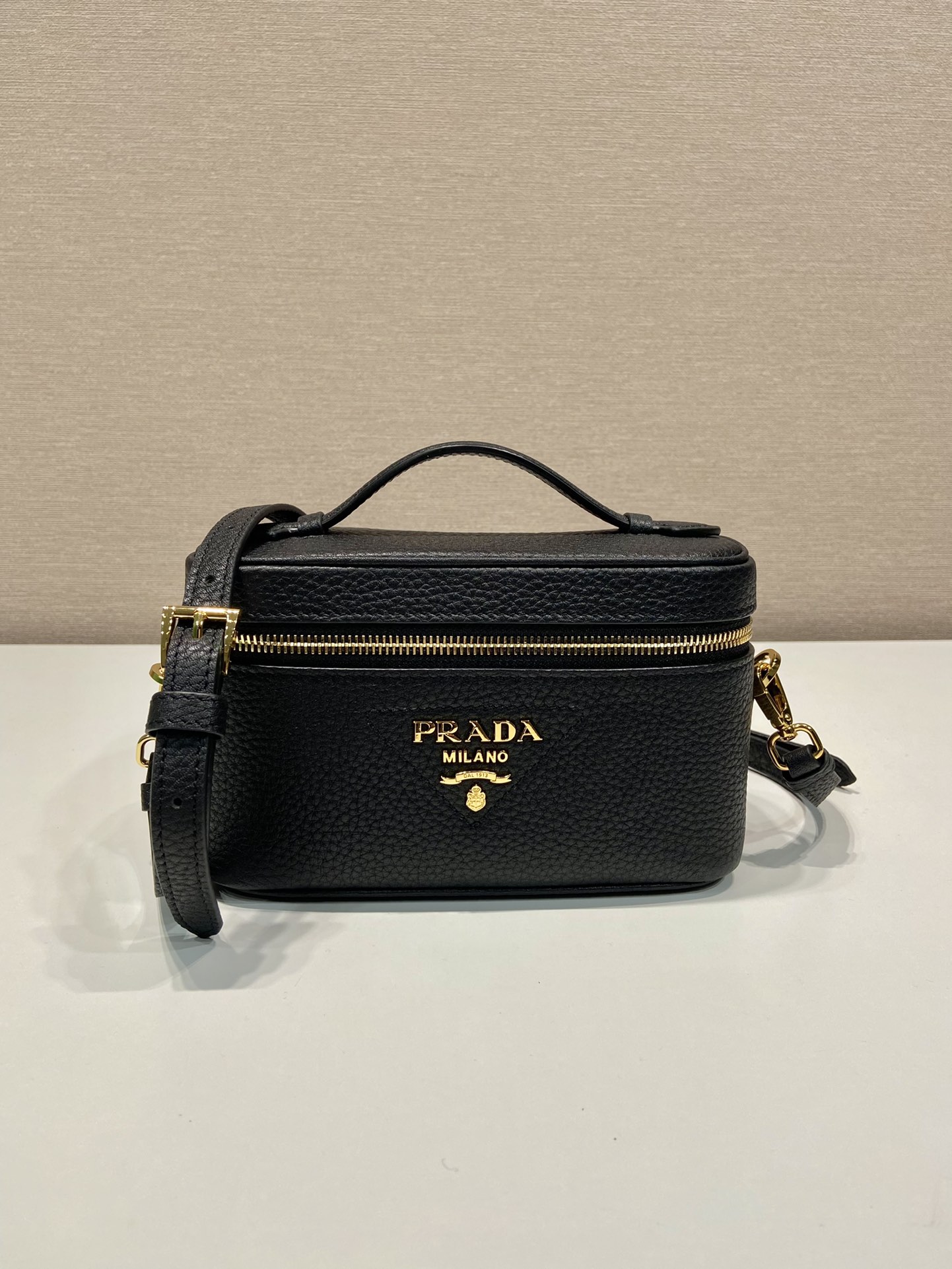 Pra*a leather mini-bag