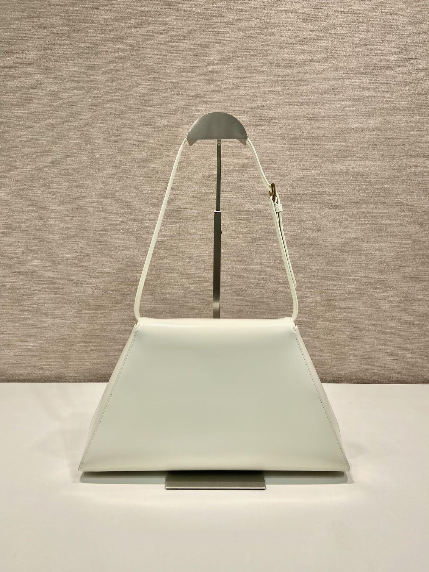 Pra*a brushed leather handbag