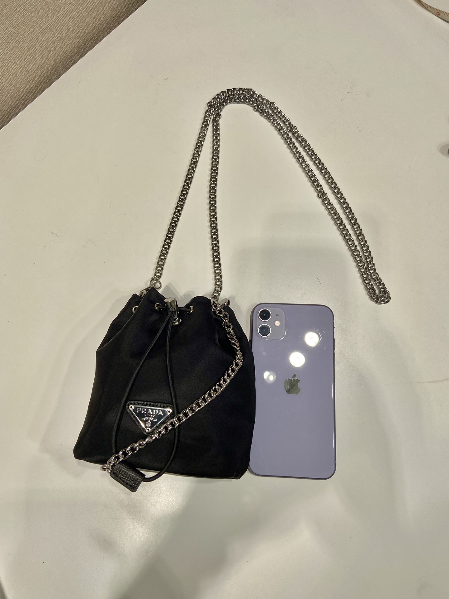 Pra*a mini bucket bag