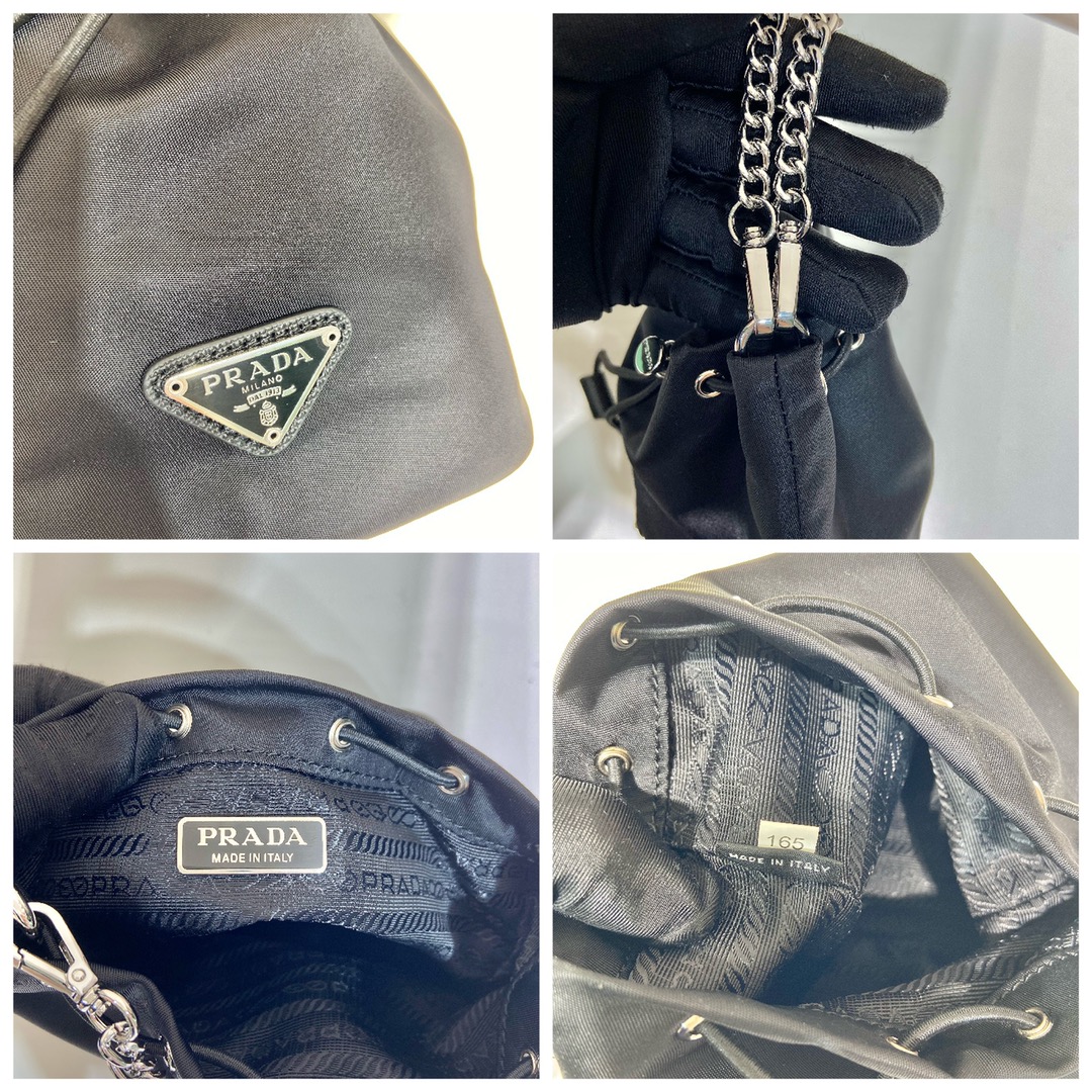 Pra*a mini bucket bag