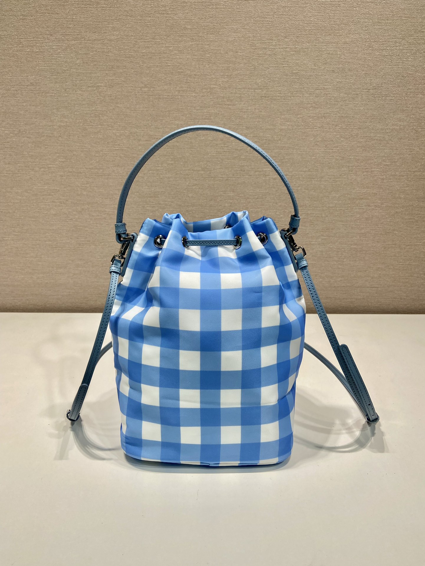 Pra*a duet printed re-nylon bag