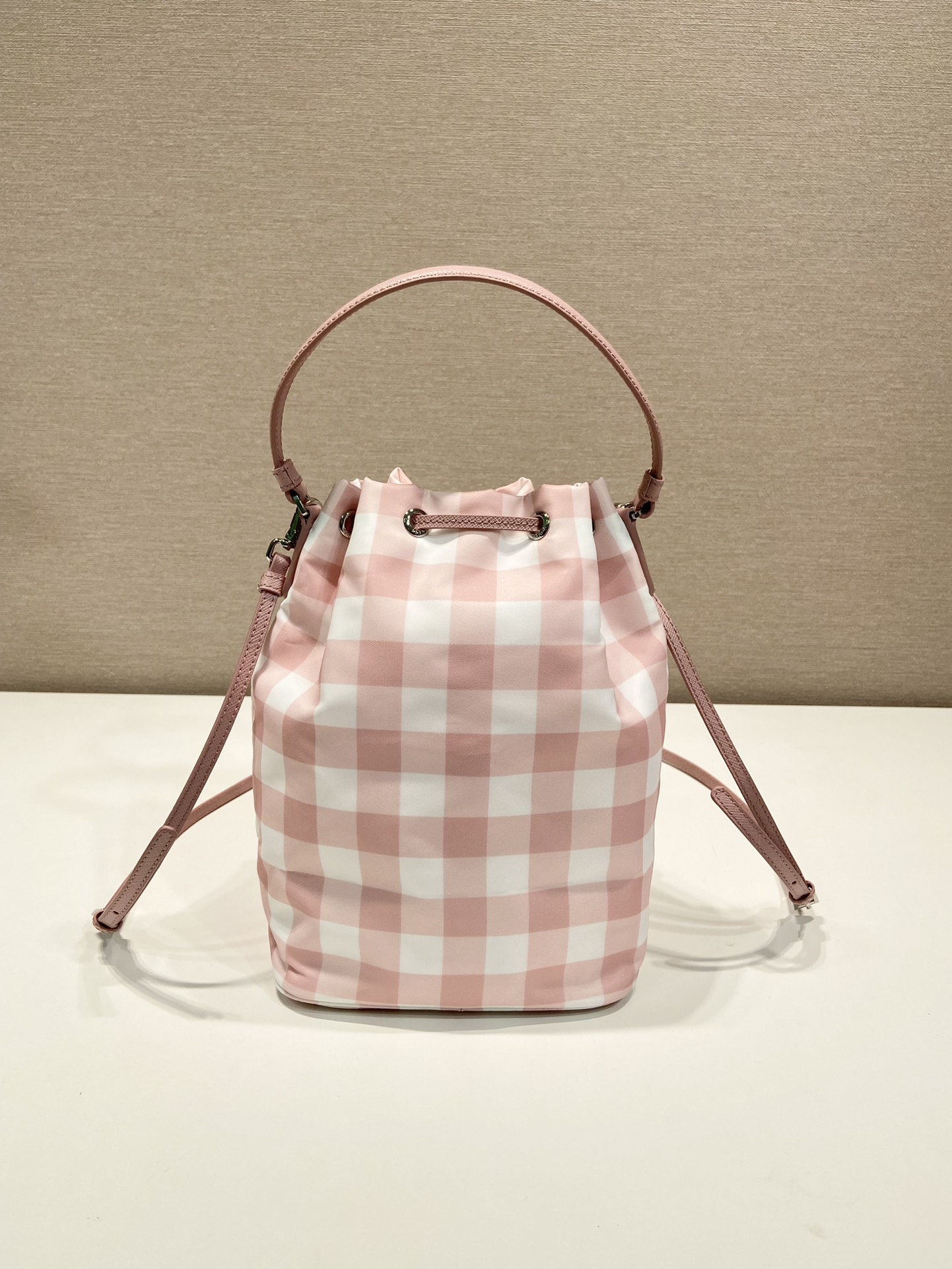 Pra*a duet printed re-nylon bag