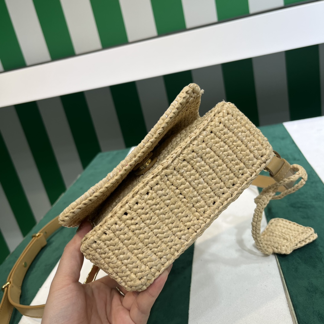 Pra*a crochet shoulder bag