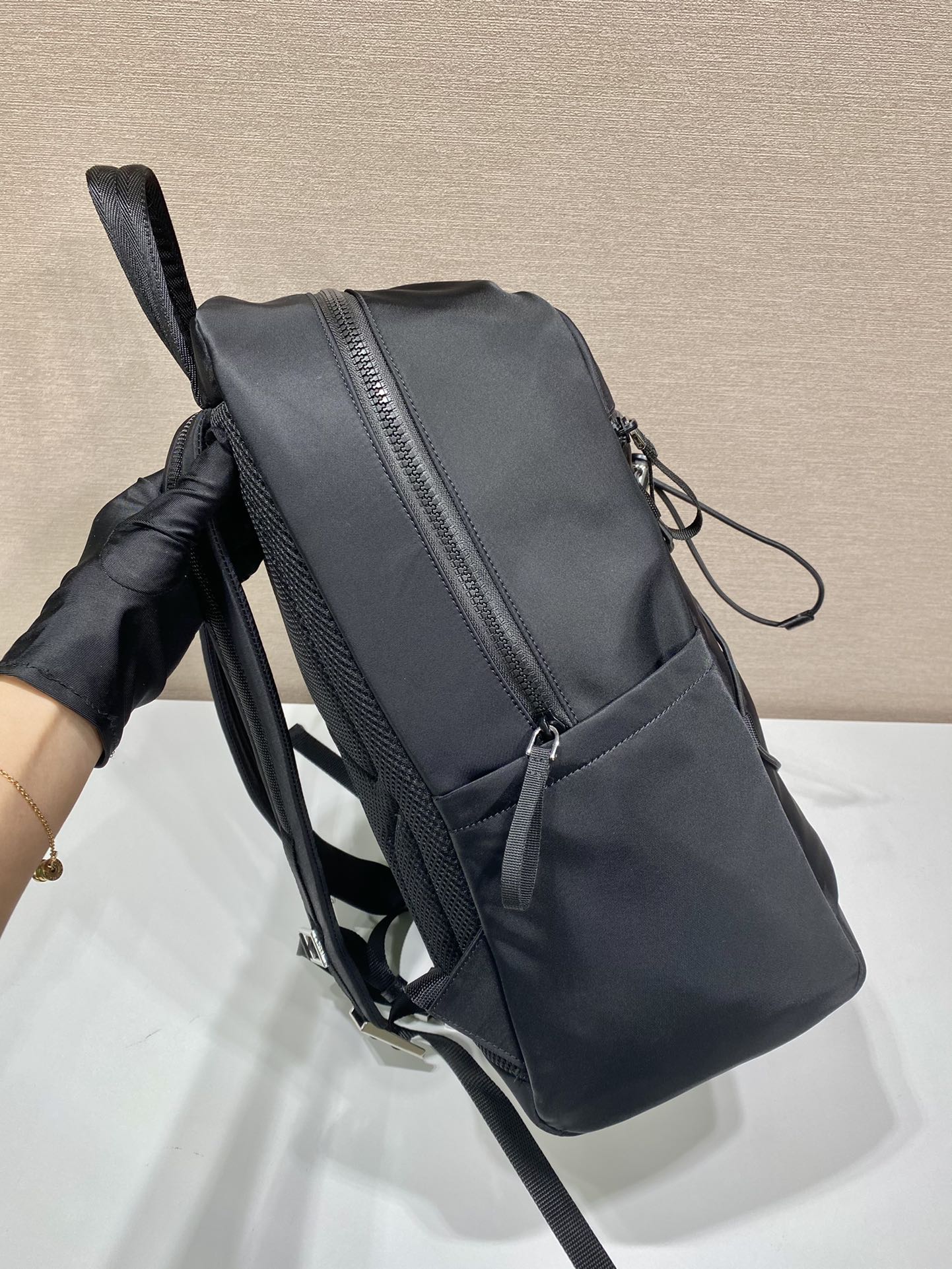 Pra*a technical fabric backpack