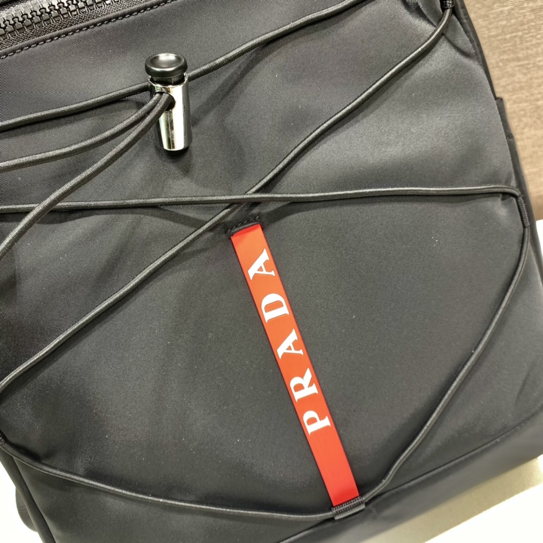 Pra*a technical fabric backpack