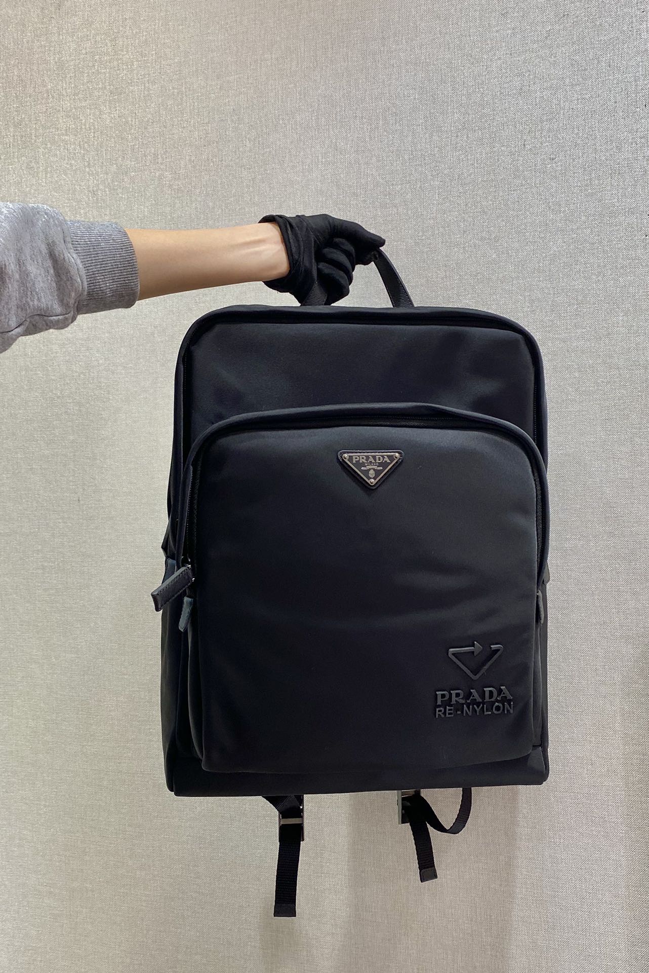 Pra*a nylon backpack