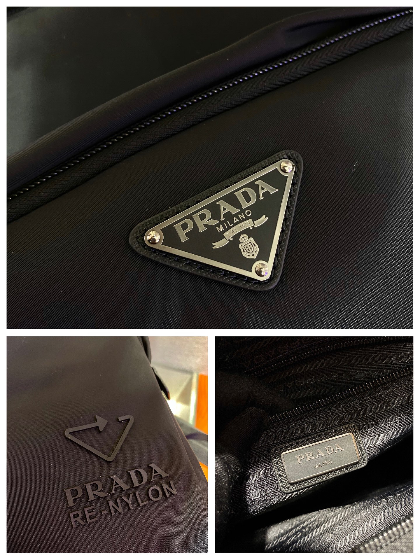 Pra*a nylon backpack