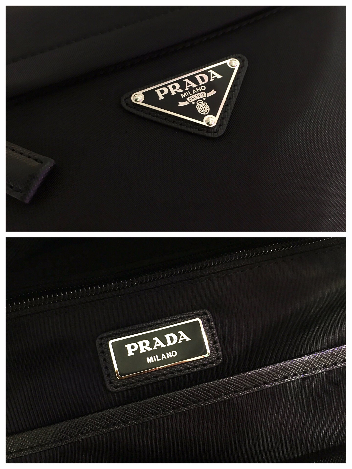 Pra*a nylon backpack