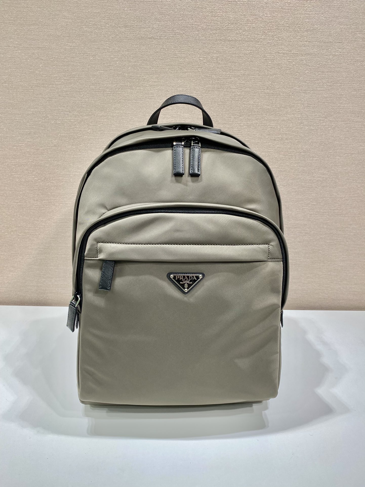 Pra*a saffiano backpack