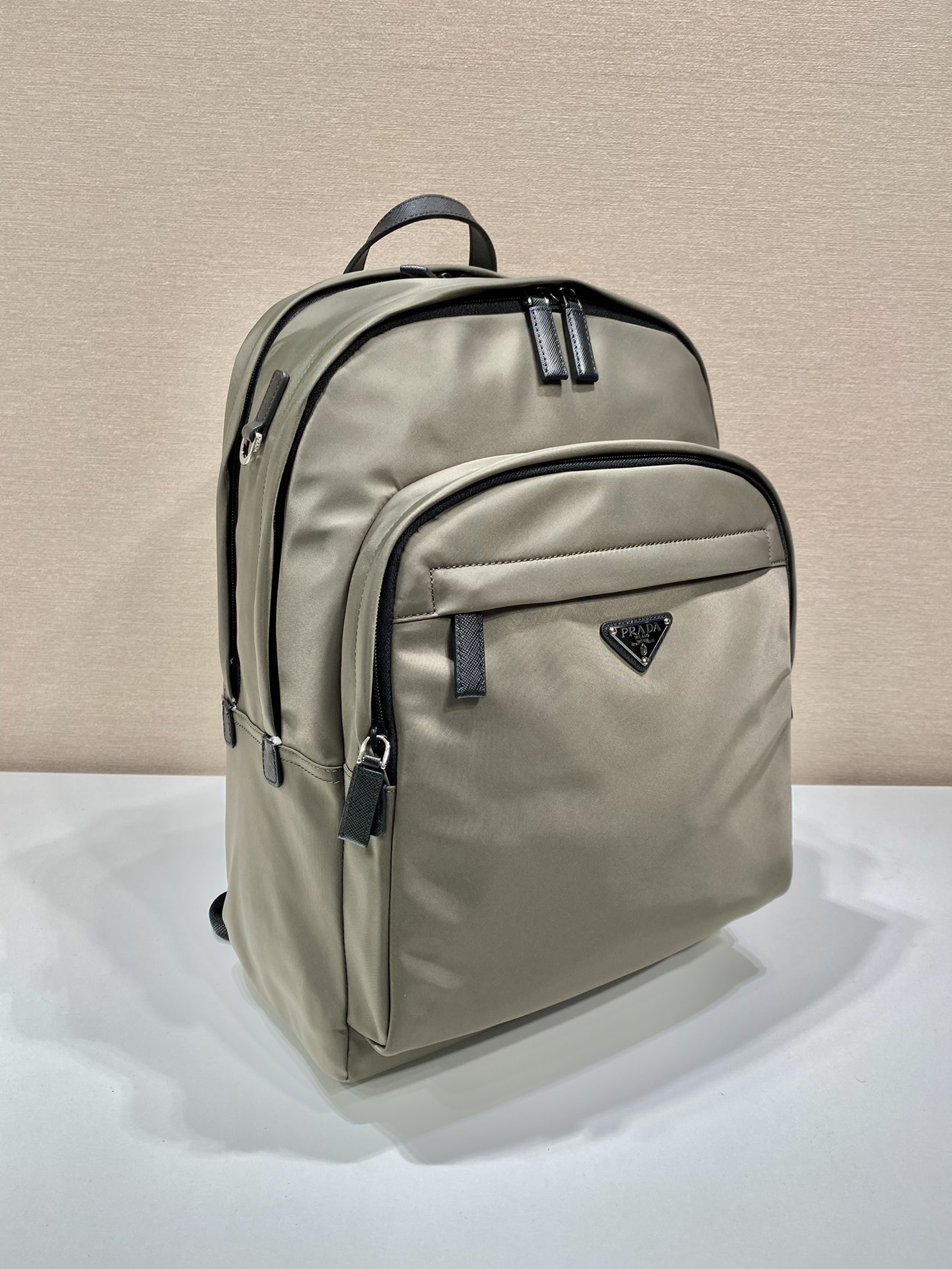 Pra*a saffiano backpack