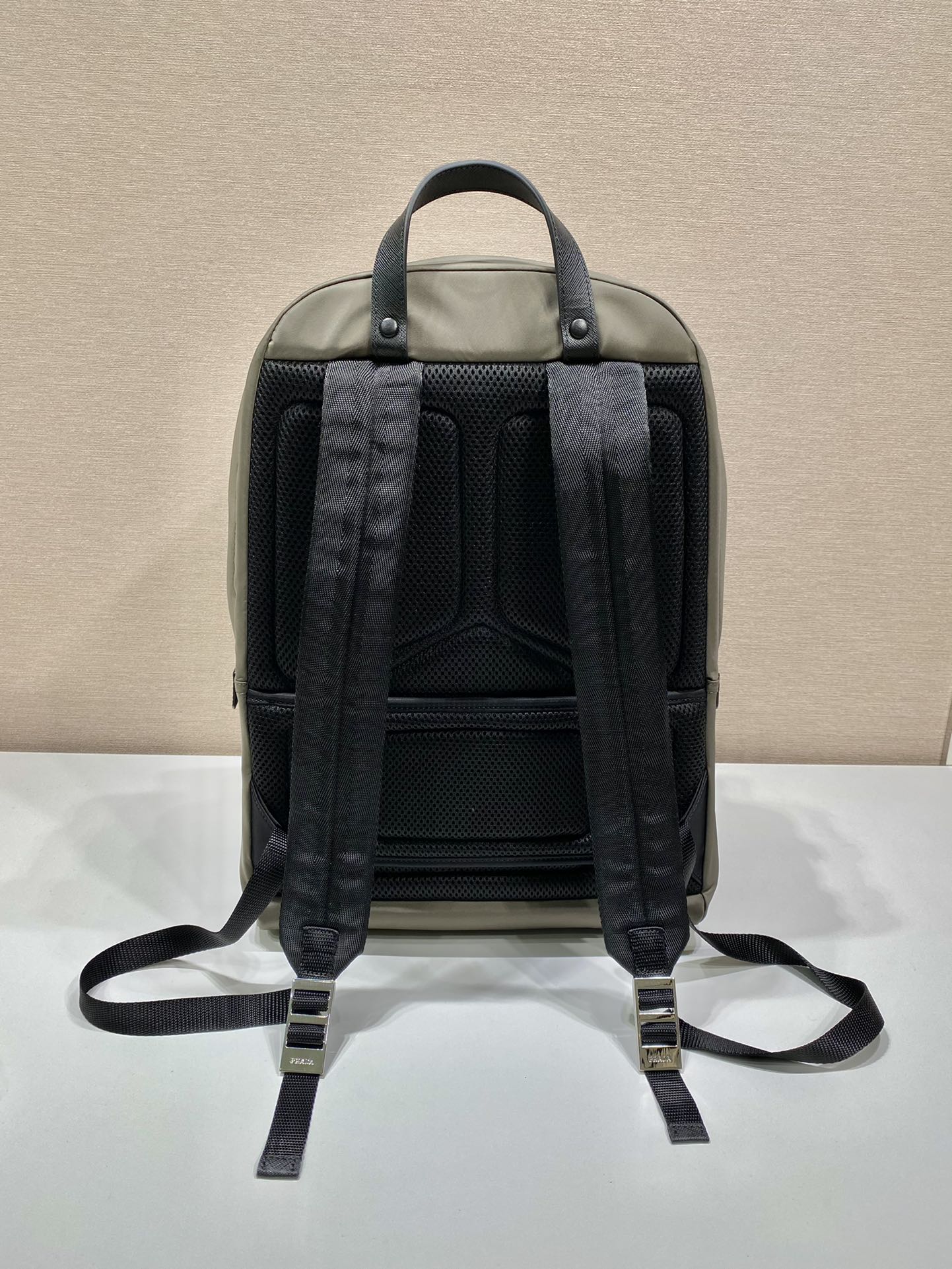 Pra*a saffiano backpack