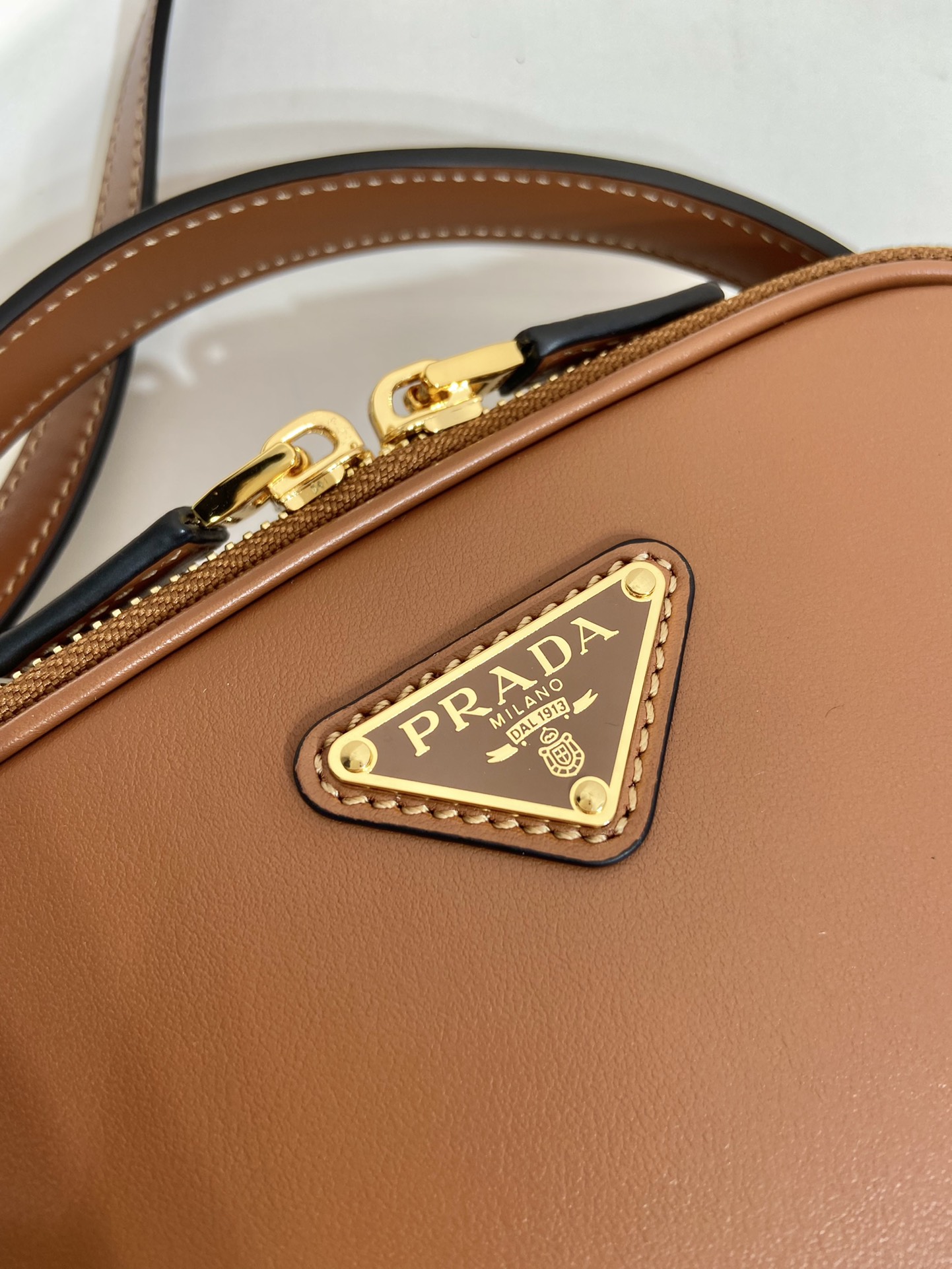 Pra*a odette leather mini-bag
