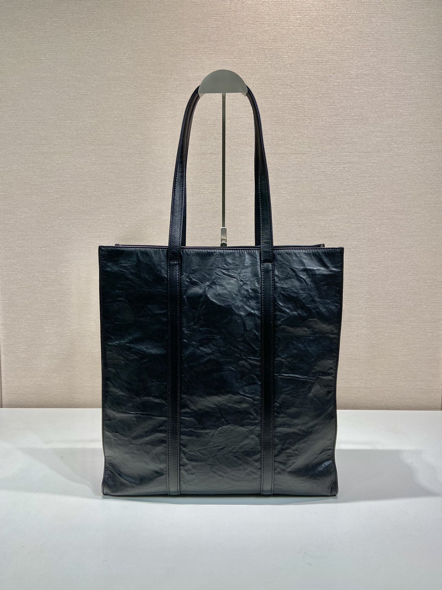 Pra*a medium antique nappa leather tote bag