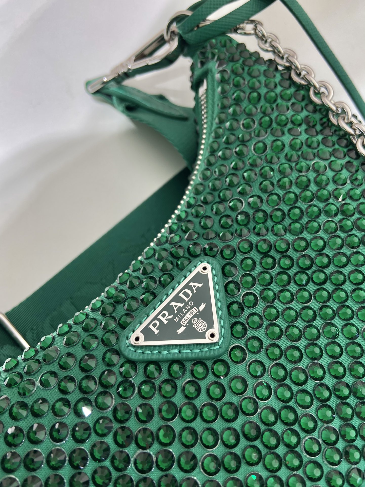 Pra*a re-edition 2005 saffiano leather bag