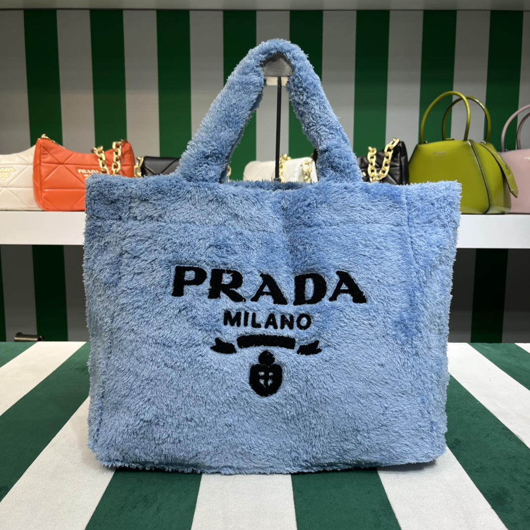 Pra*a terry tote bag