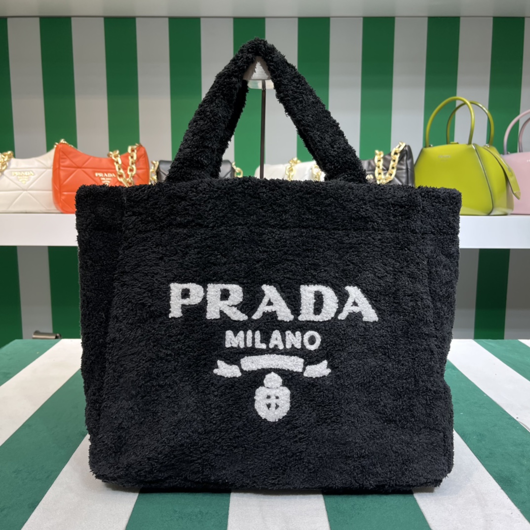 Pra*a terry tote bag