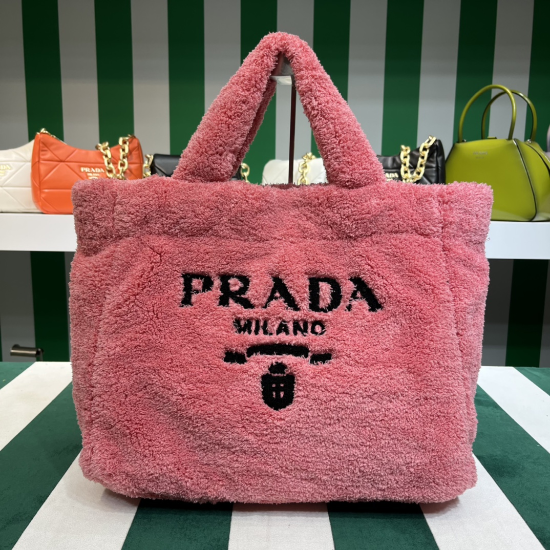 Pra*a terry tote bag
