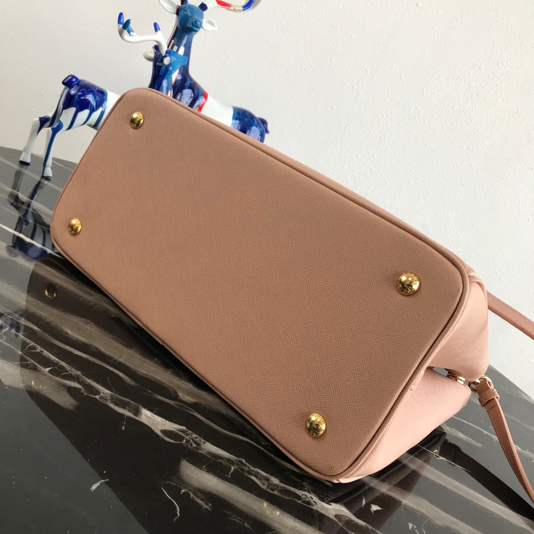 large Pra*a galleria saffiano leather bag