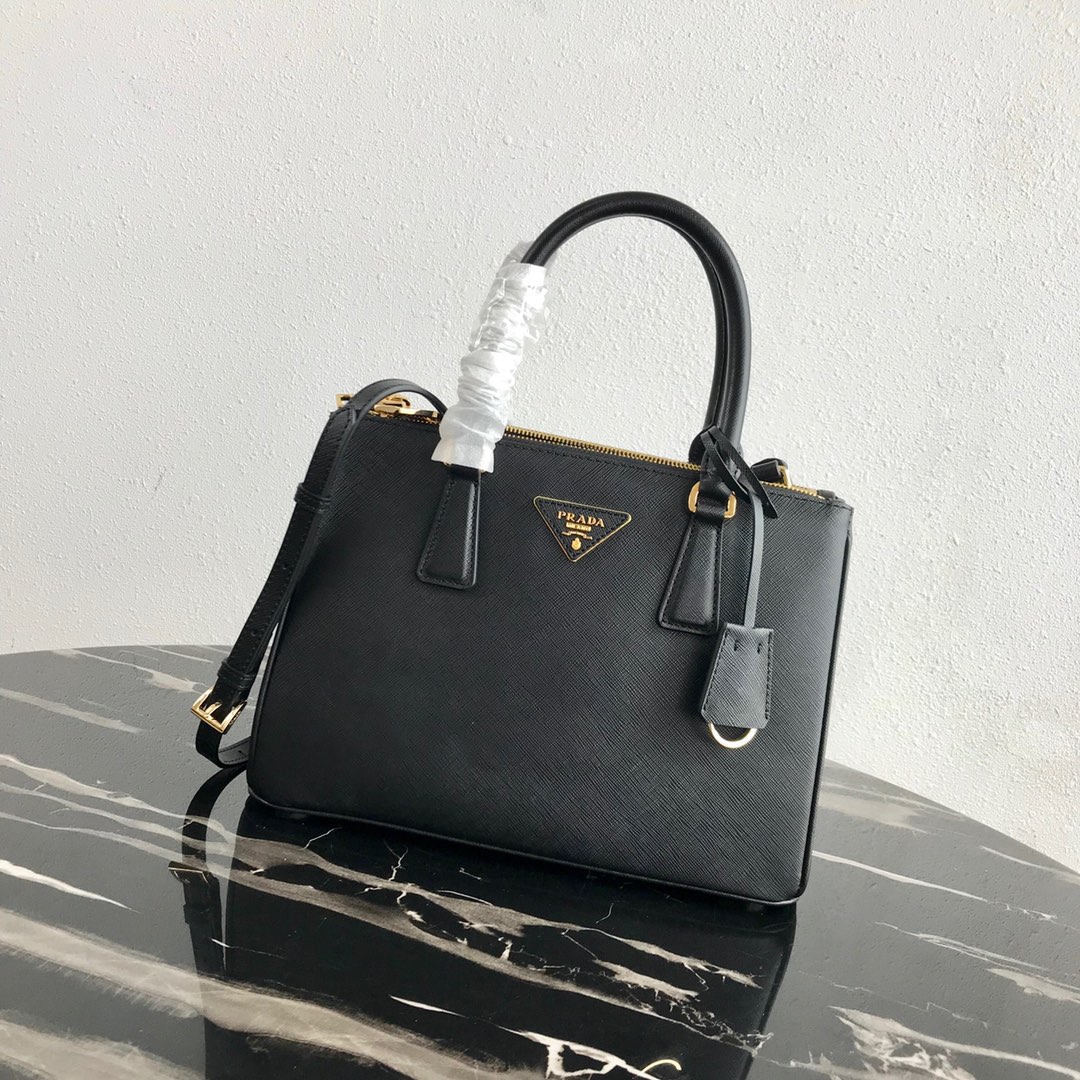 medium Pra*a galleria saffiano leather bag