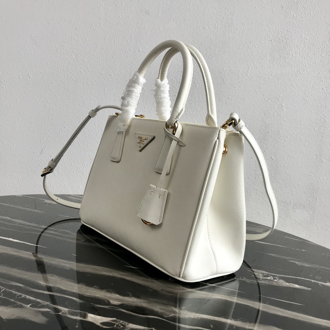 medium Pra*a galleria saffiano leather bag