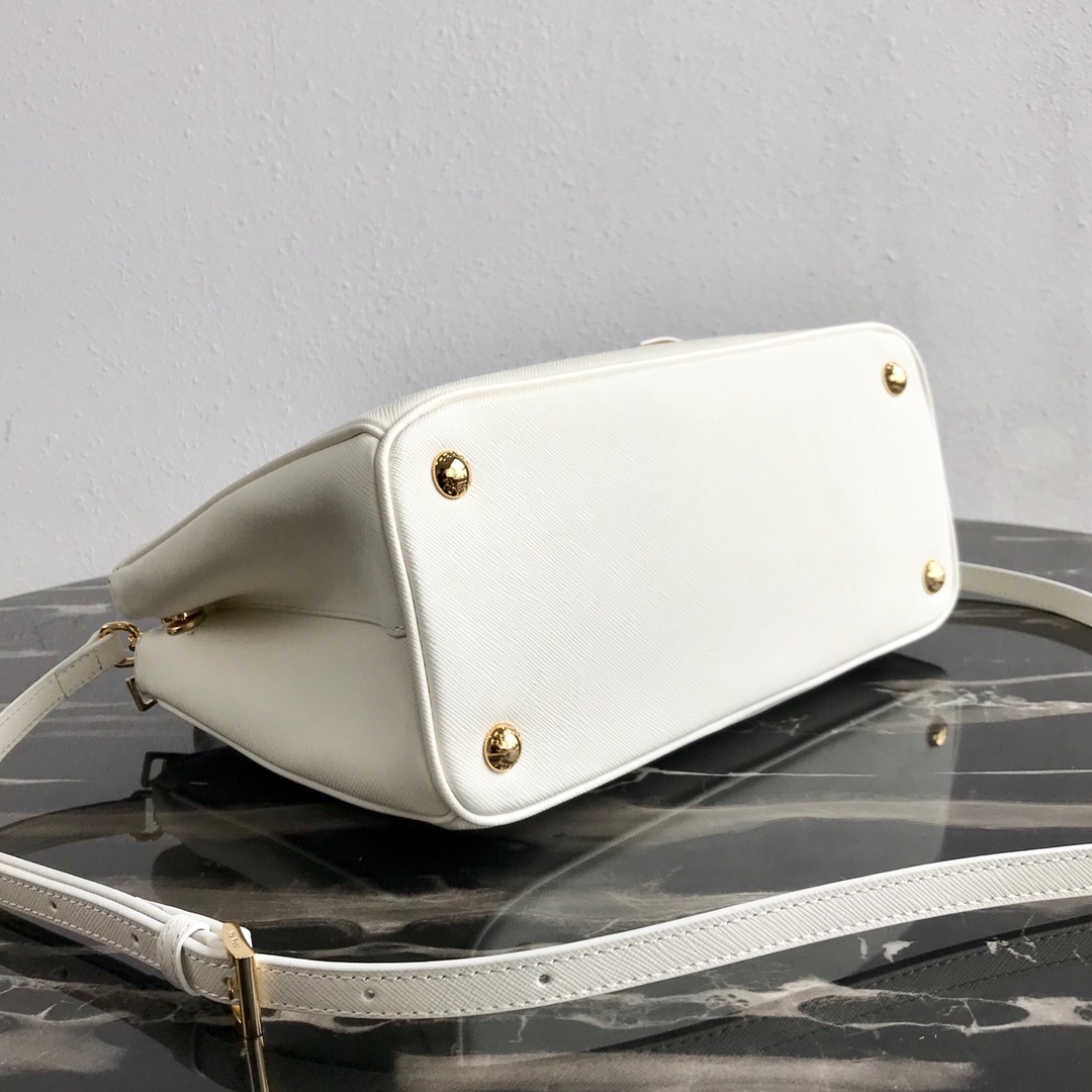 medium Pra*a galleria saffiano leather bag