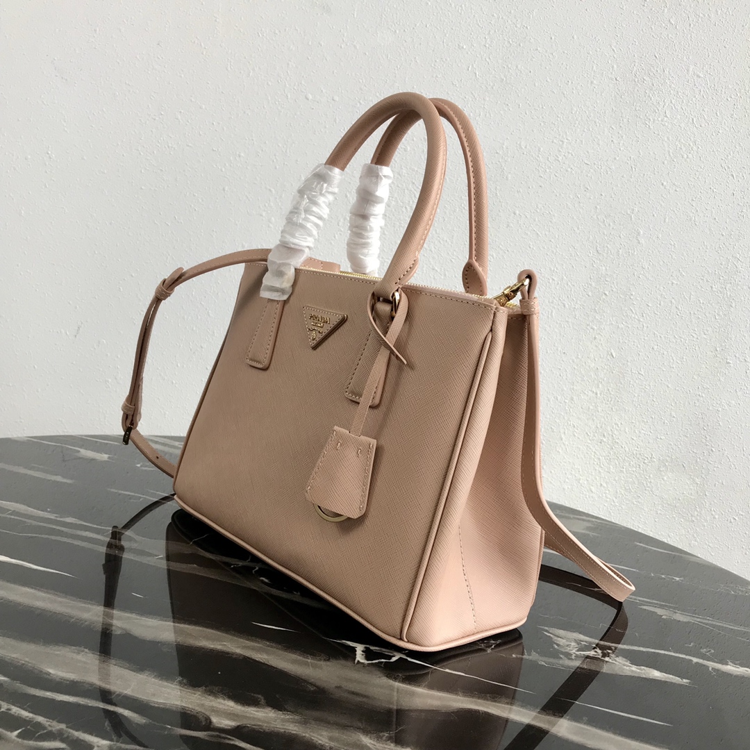medium Pra*a galleria saffiano leather bag