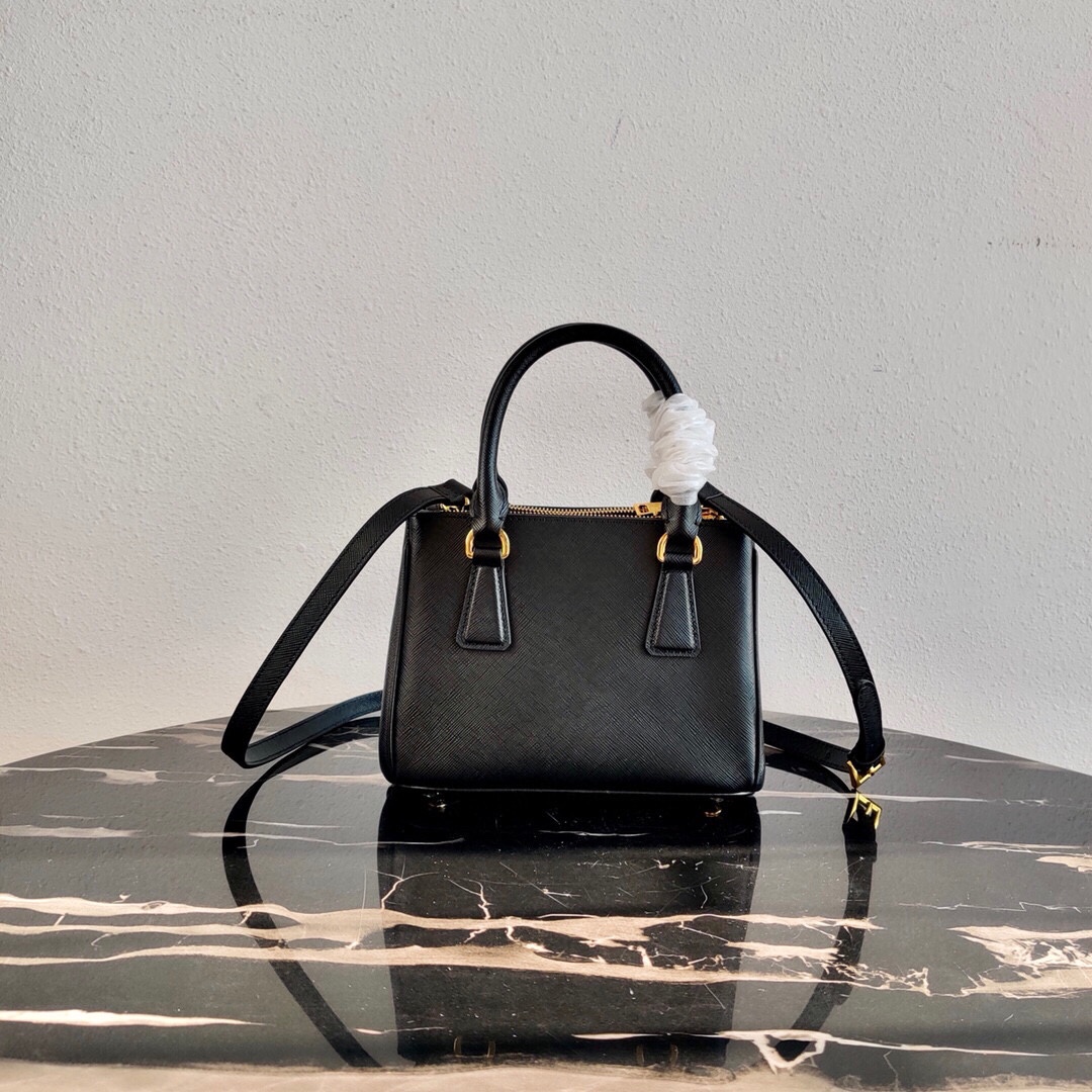 Pra*a galleria saffiano leather mini-bag