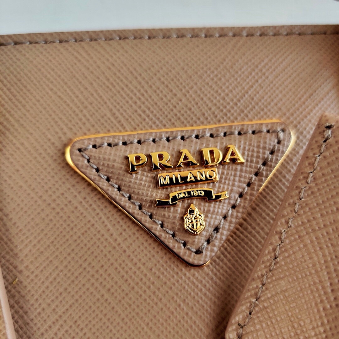 Pra*a galleria saffiano leather mini-bag