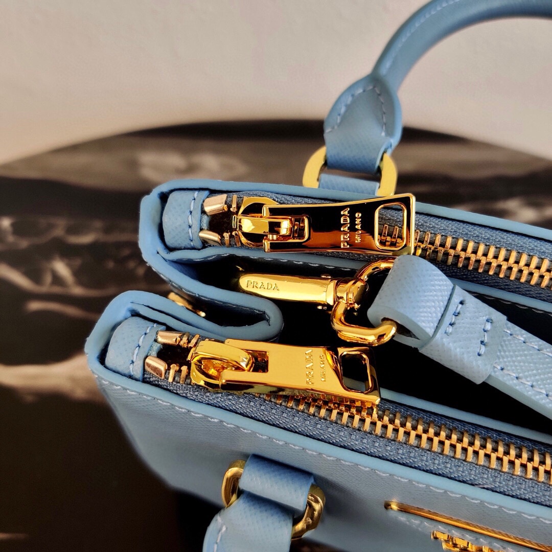 Pra*a galleria saffiano leather mini-bag