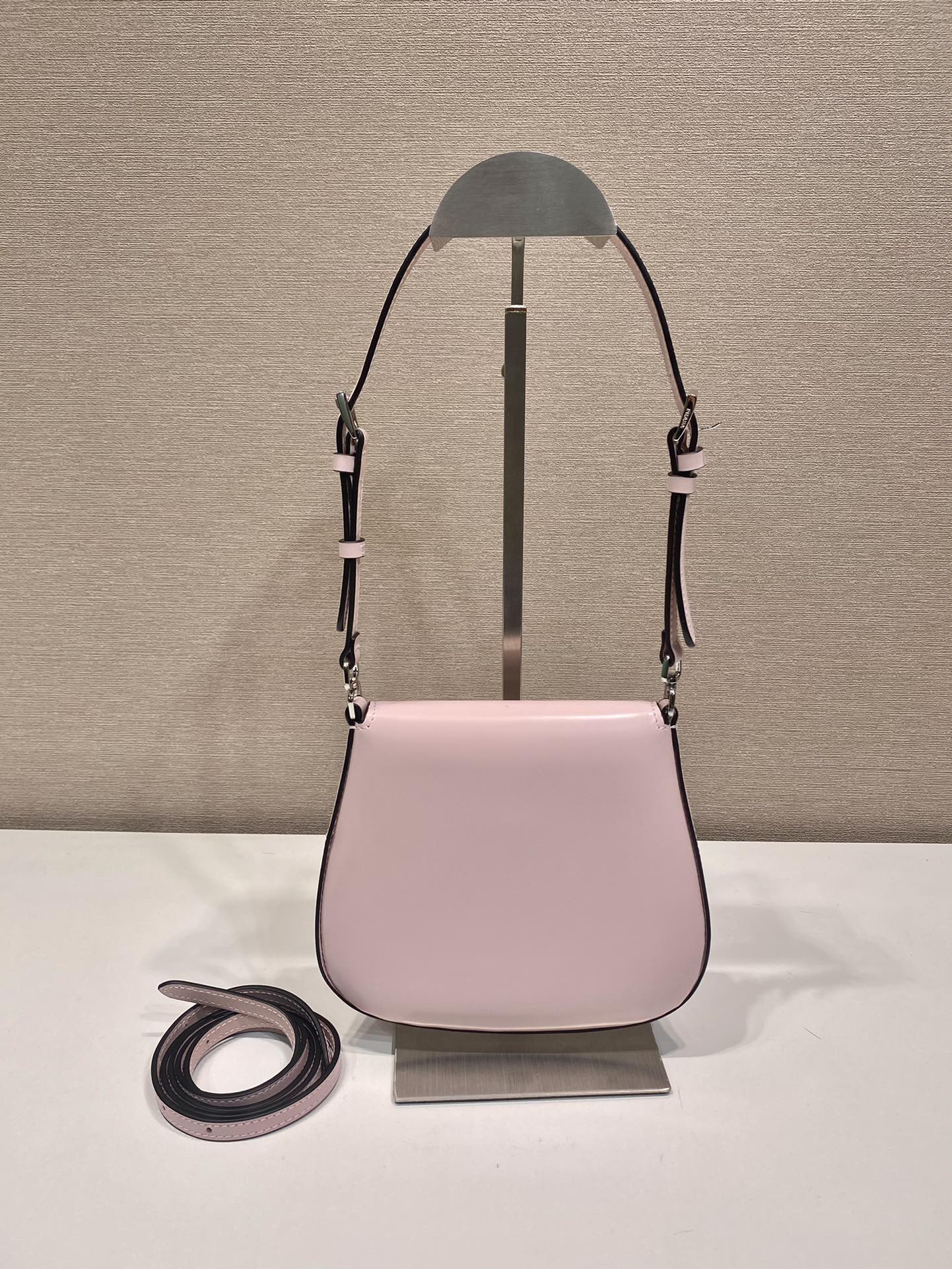 Pra*a cleo brushed leather mini bag