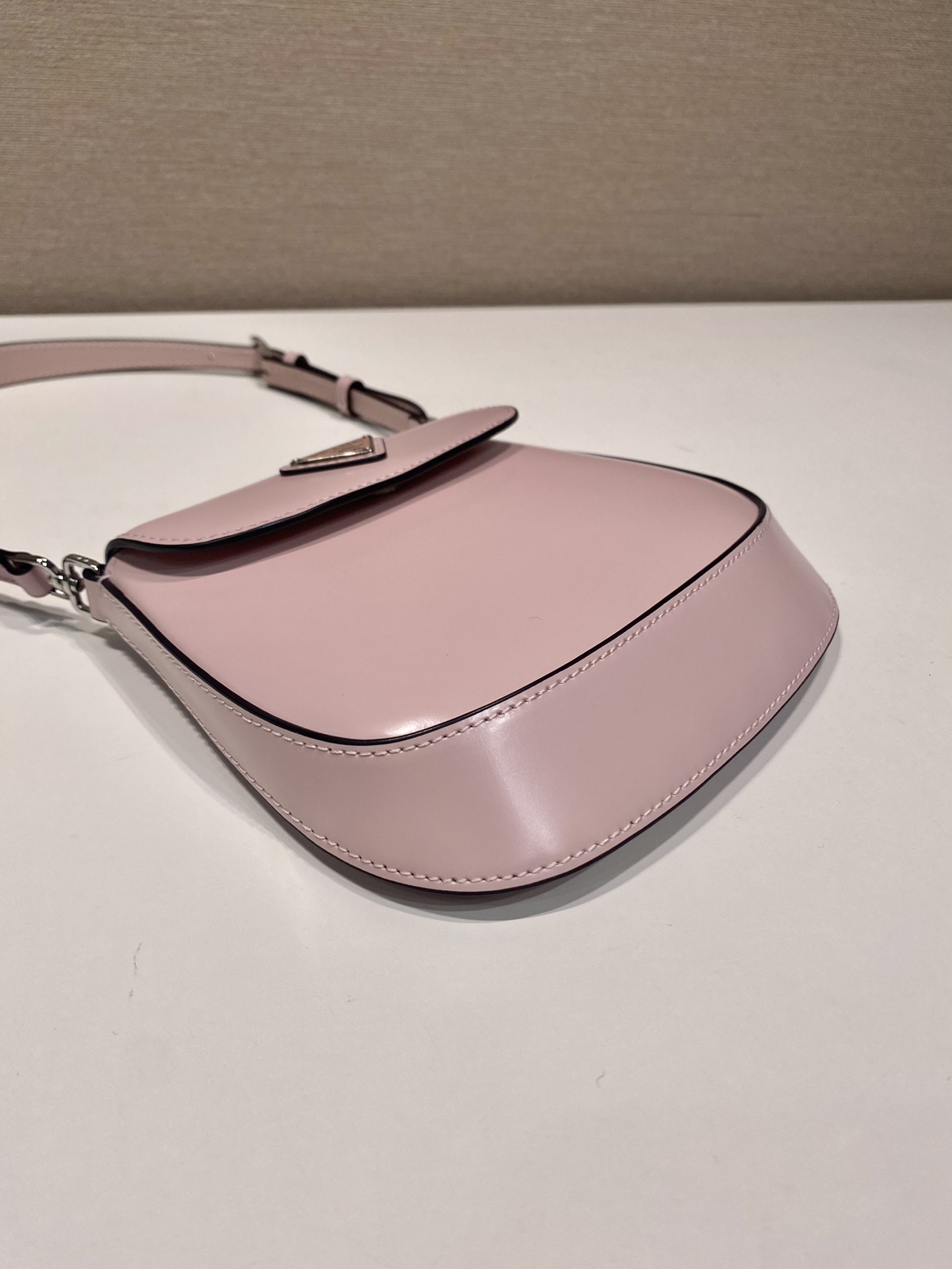 Pra*a cleo brushed leather mini bag