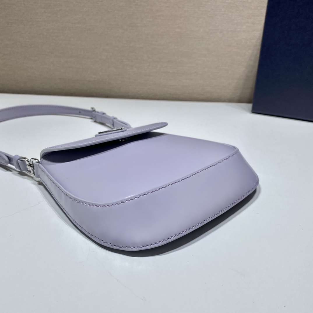 Pra*a cleo brushed leather mini bag