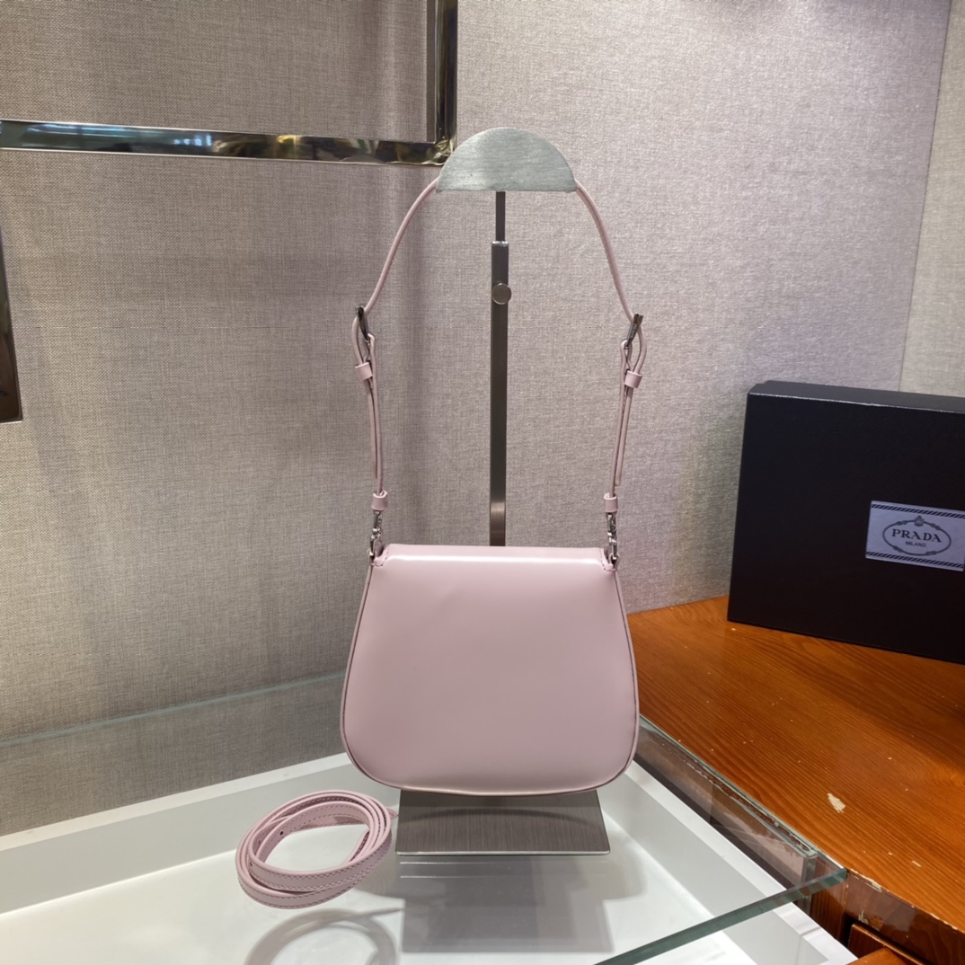 Pra*a cleo brushed leather mini bag