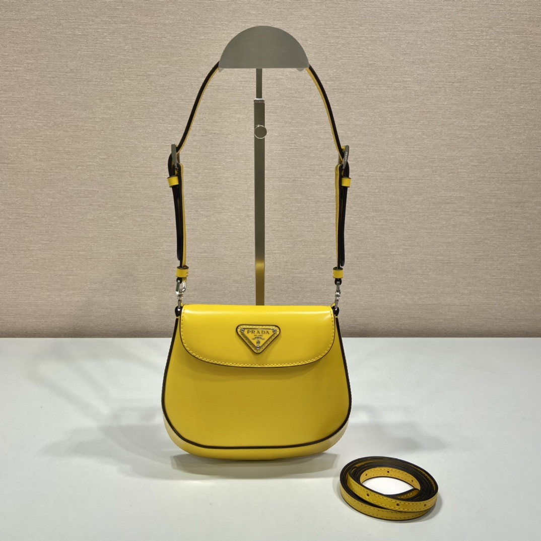 Pra*a cleo brushed leather mini bag