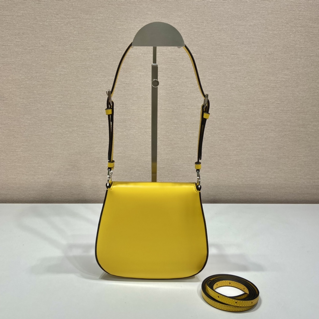 Pra*a cleo brushed leather mini bag