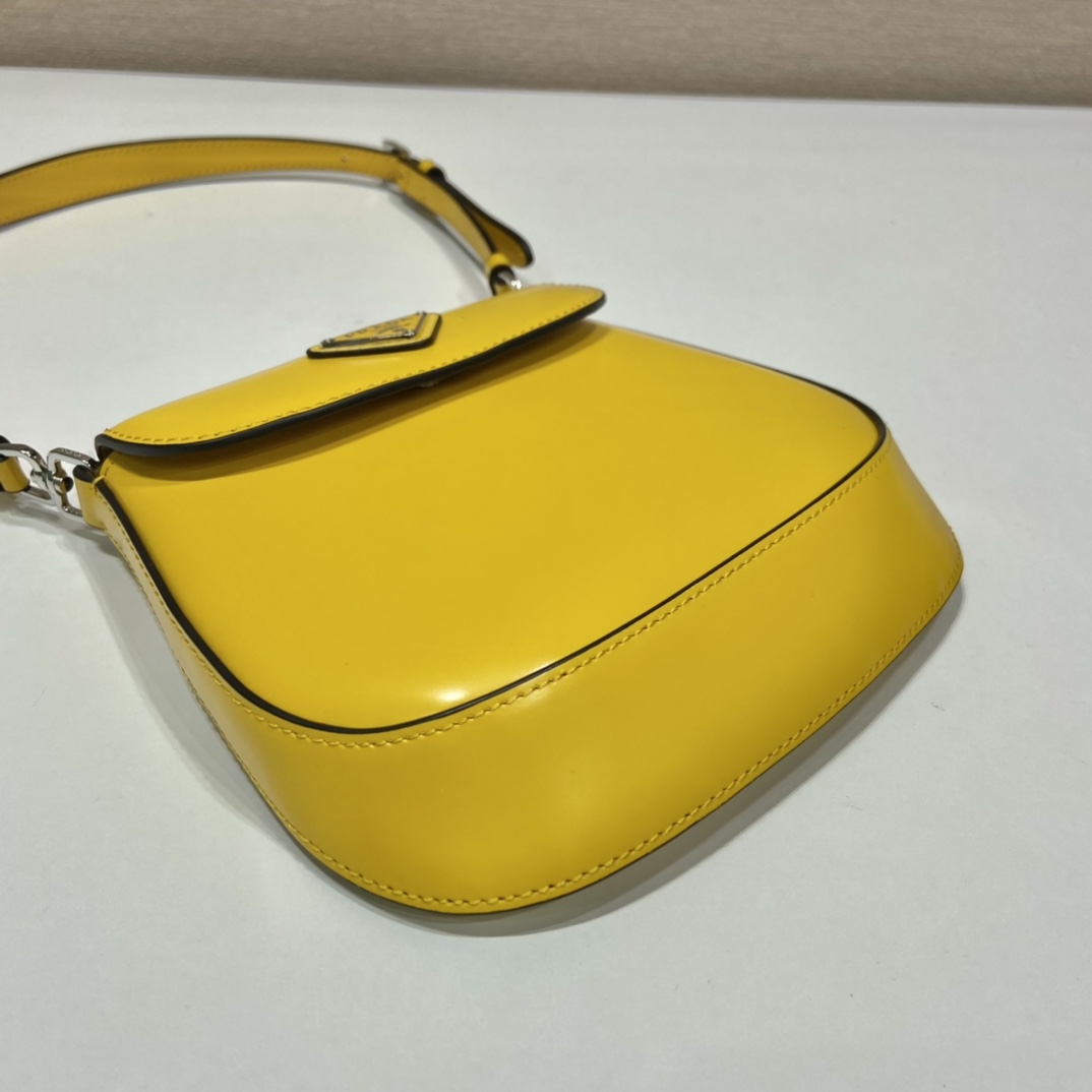 Pra*a cleo brushed leather mini bag