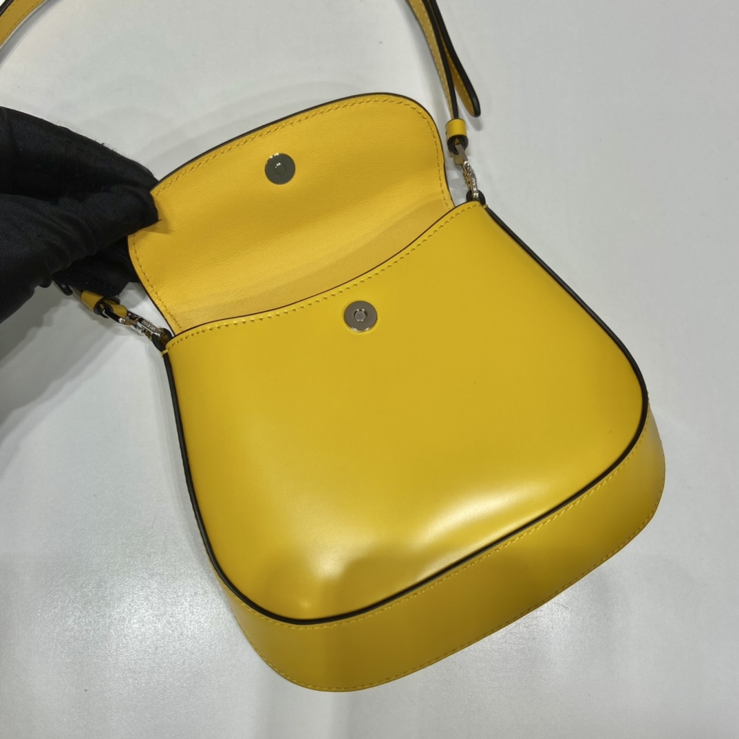 Pra*a cleo brushed leather mini bag