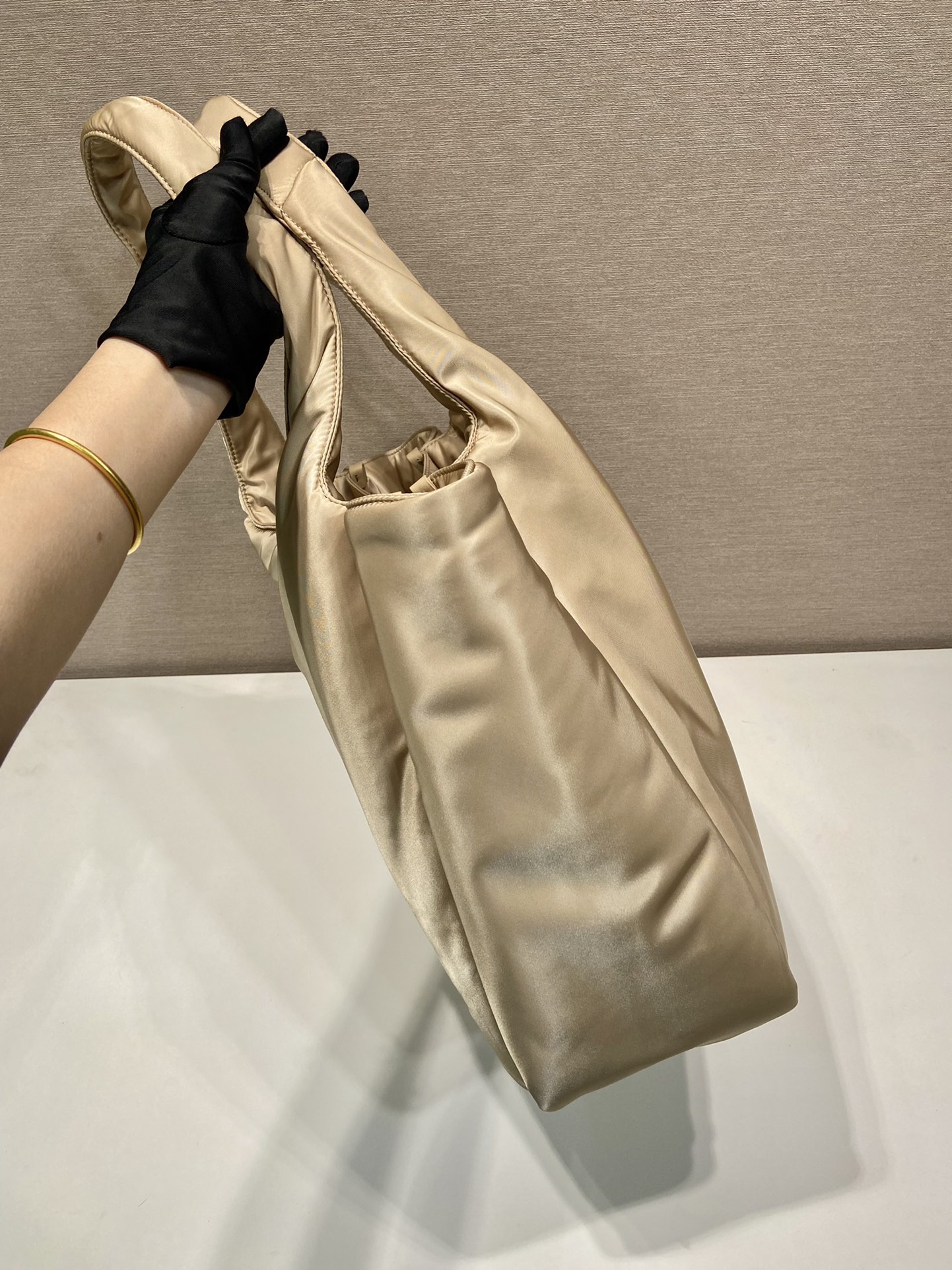 Pra*a large padded re-nylon tote bag