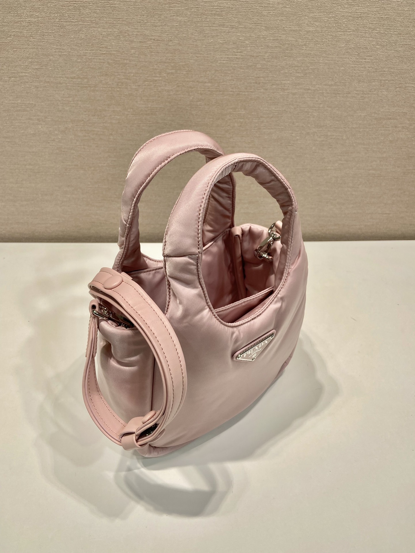 Pra*a soft padded re-nylon mini-bag