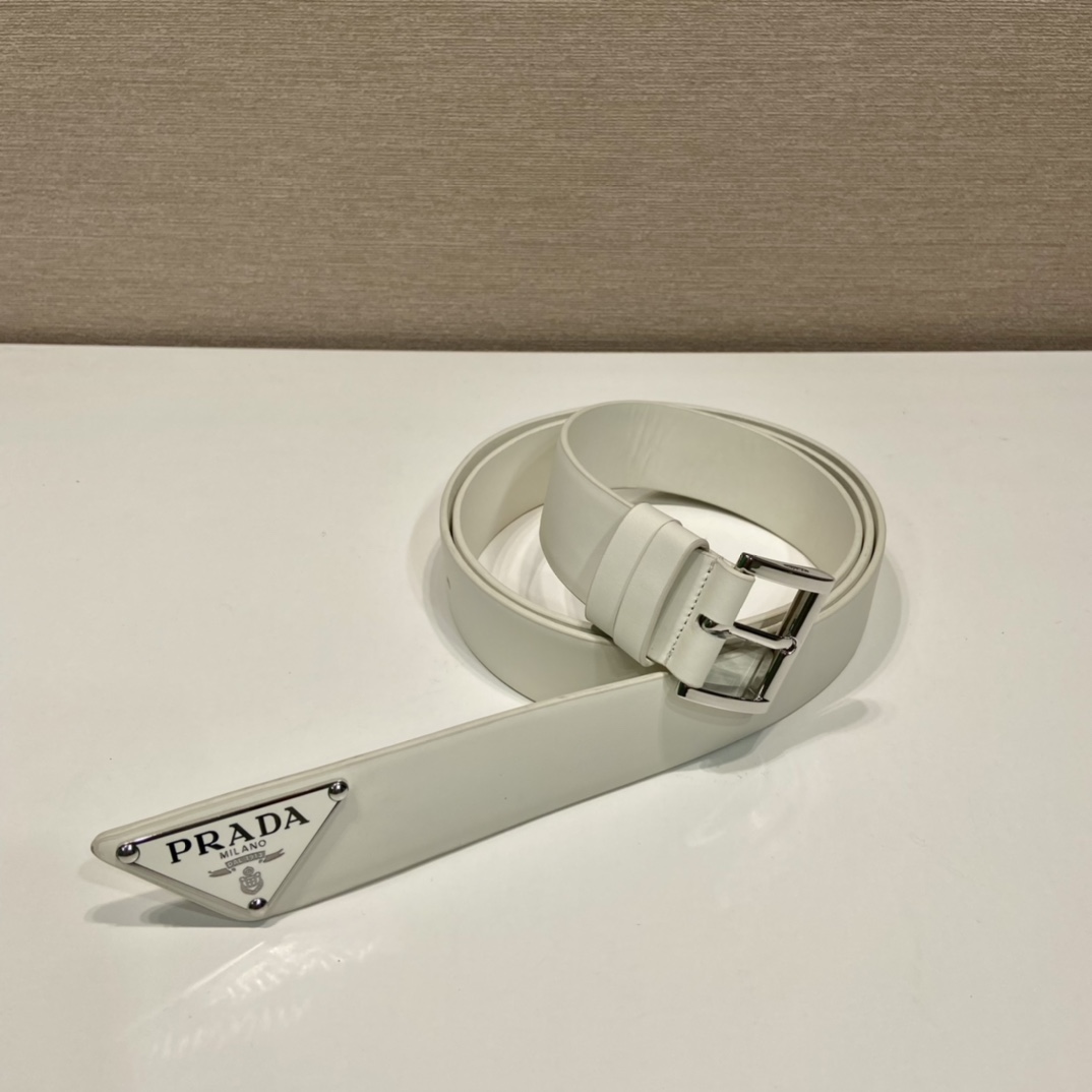 Pra*a saffiano leather belt bag