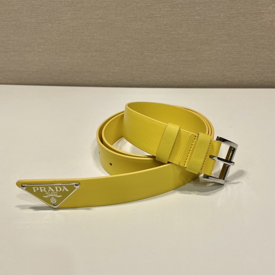 Pra*a saffiano leather belt bag